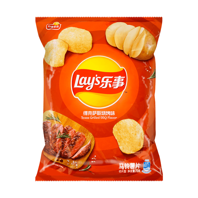 Lay's - Texas Grilled BBQ (China)