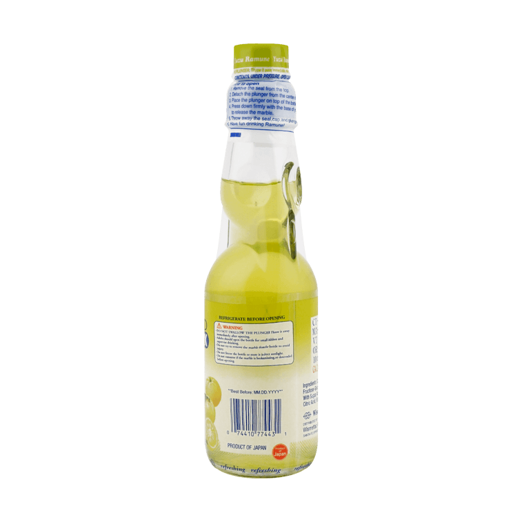 Shirakiku Ramune Soda - Yuzu Flavor