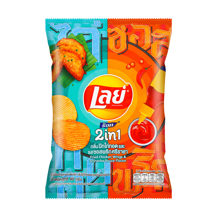 Lay's - 2-In-1 Chicken Sriracha Flavor