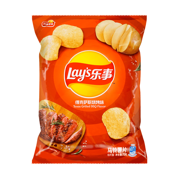 Lay's - Texas Grilled BBQ Flavor