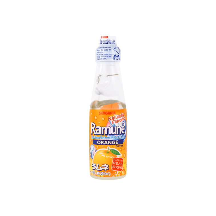 Sangaria Ramune Soda - Orange Flavor