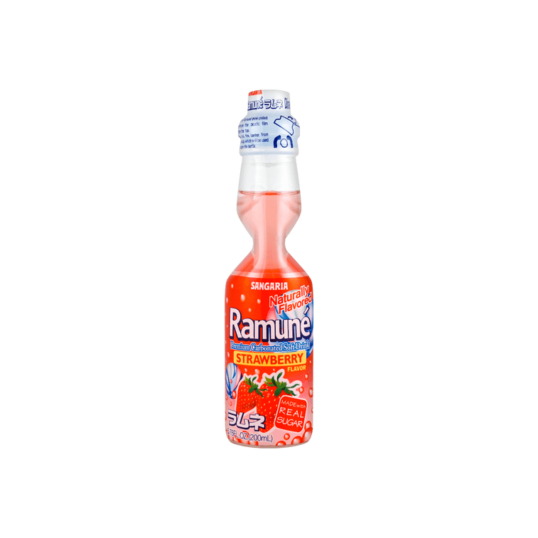 Sangaria Ramune Soda - Strawberry Flavor